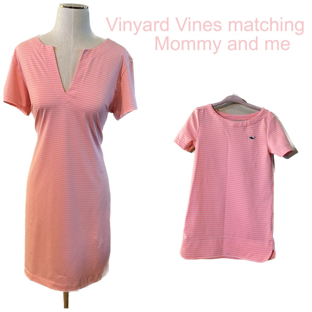Mommy and me matching dresses from vineyard vines (medium and 2T)